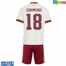 Španjolska Martin Zubimendi #18 Gostujuci Dres za djecu SP 2026 Kratak Rukav (+ Kratke hlače)